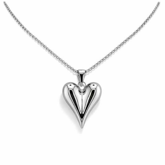 Collana Big Heart Pendente