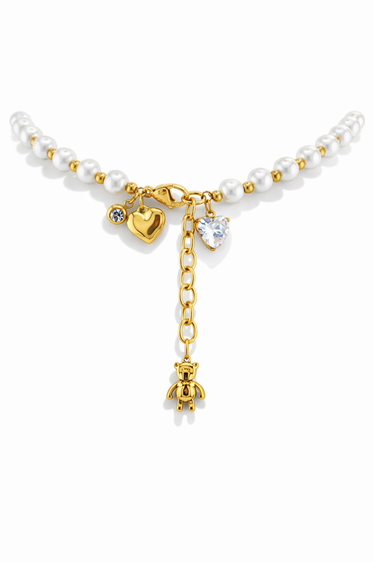 Collana Teddy Pearl