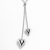 Bombed Hearts Necklace